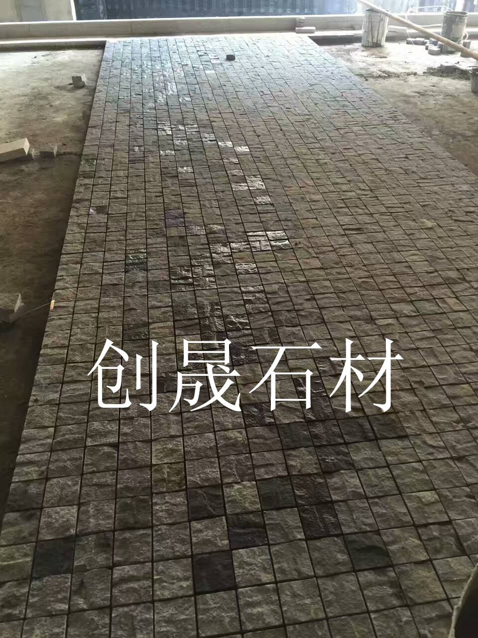 上海闵行园林地铺石